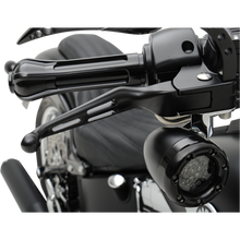 Load image into Gallery viewer, 96-17 B/T SLOTTED BLACK LEVER SET