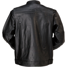 Load image into Gallery viewer, Men's Leather Jacket Deagle Black