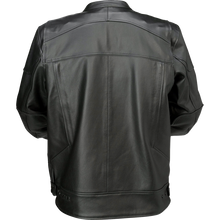Load image into Gallery viewer, Men's Leather Jacket Justifier Black