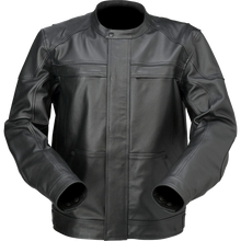 Load image into Gallery viewer, Men's Leather Jacket Justifier Black